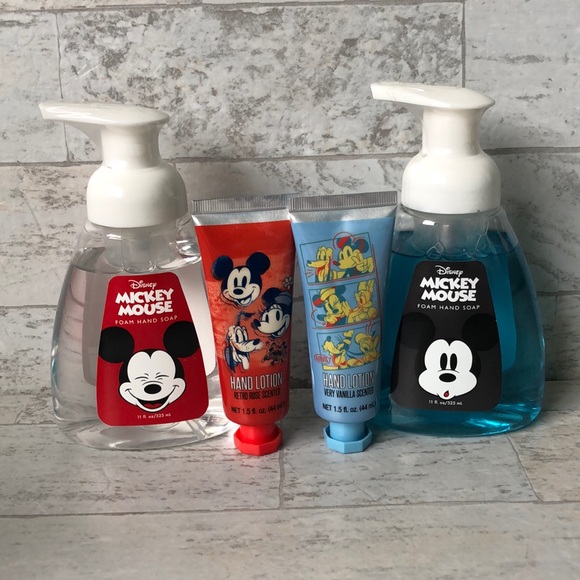 Disney Bath & Body Disney Mickey Mouse Foam Hand Soap Hand Lotion